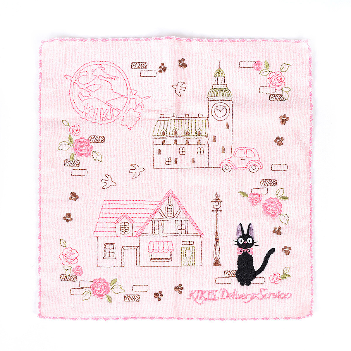 Kiki's Delivery Service - Jiji Embroidered Micro Loop Towel