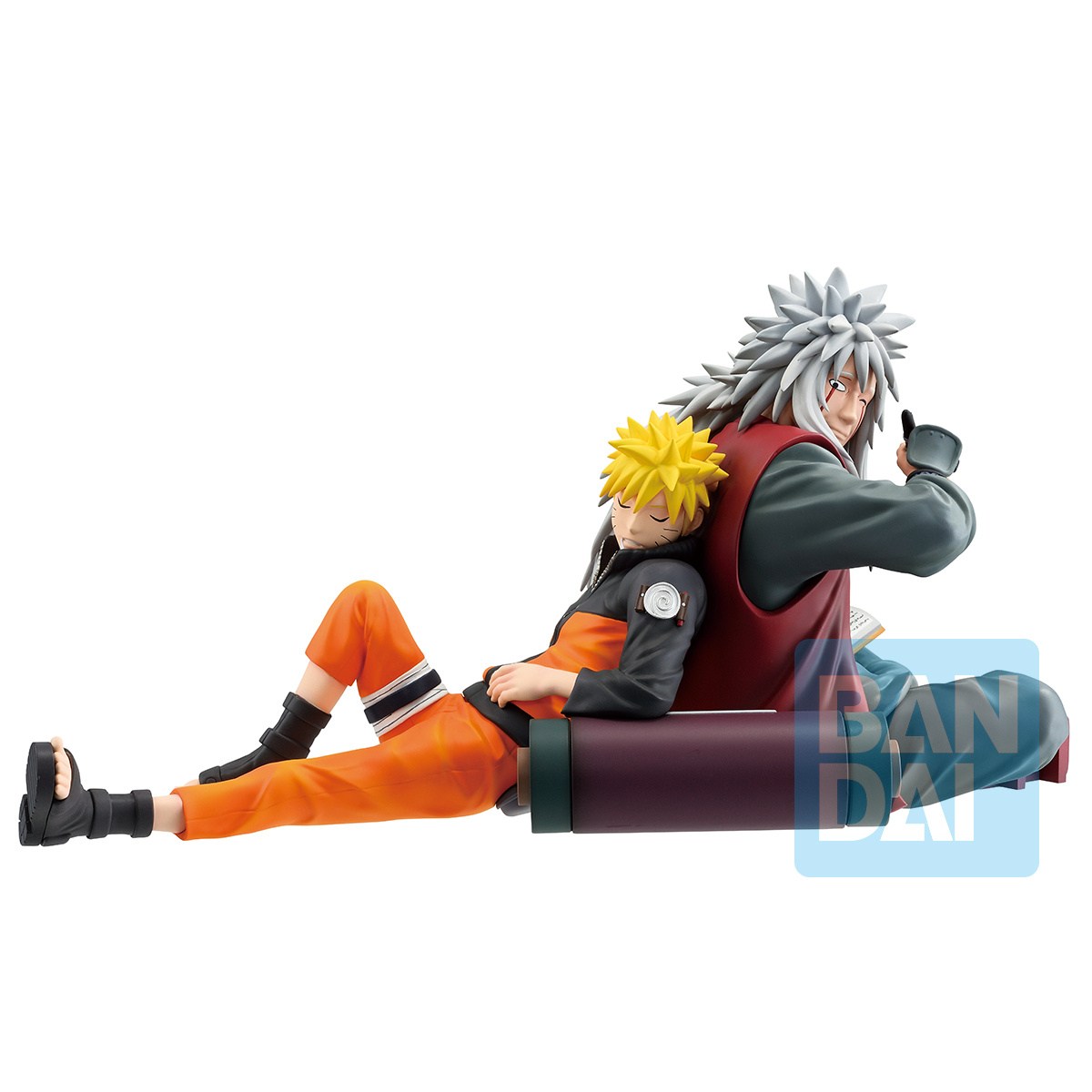 Ichibansho Figure Naruto Shippuden Naruto Uzumaki & Jiraiya