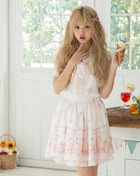 LIZ LISA Ice Cream Skirt - Tokyo Otaku Mode (TOM)