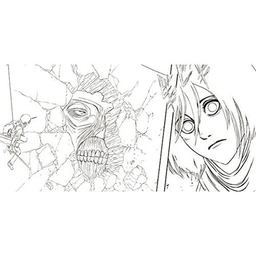 Attack of Titan Official Coloring Book - Tokyo Otaku Mode (TOM)