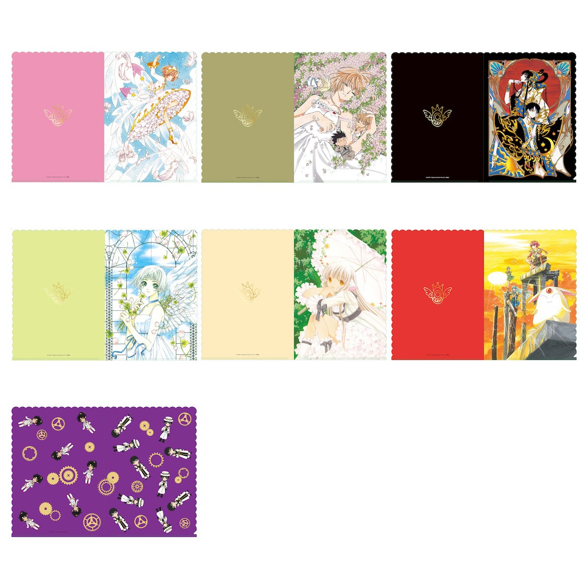 CLAMP 30th Anniversary Clear File Set: CLAMP - Tokyo Otaku Mode (TOM)