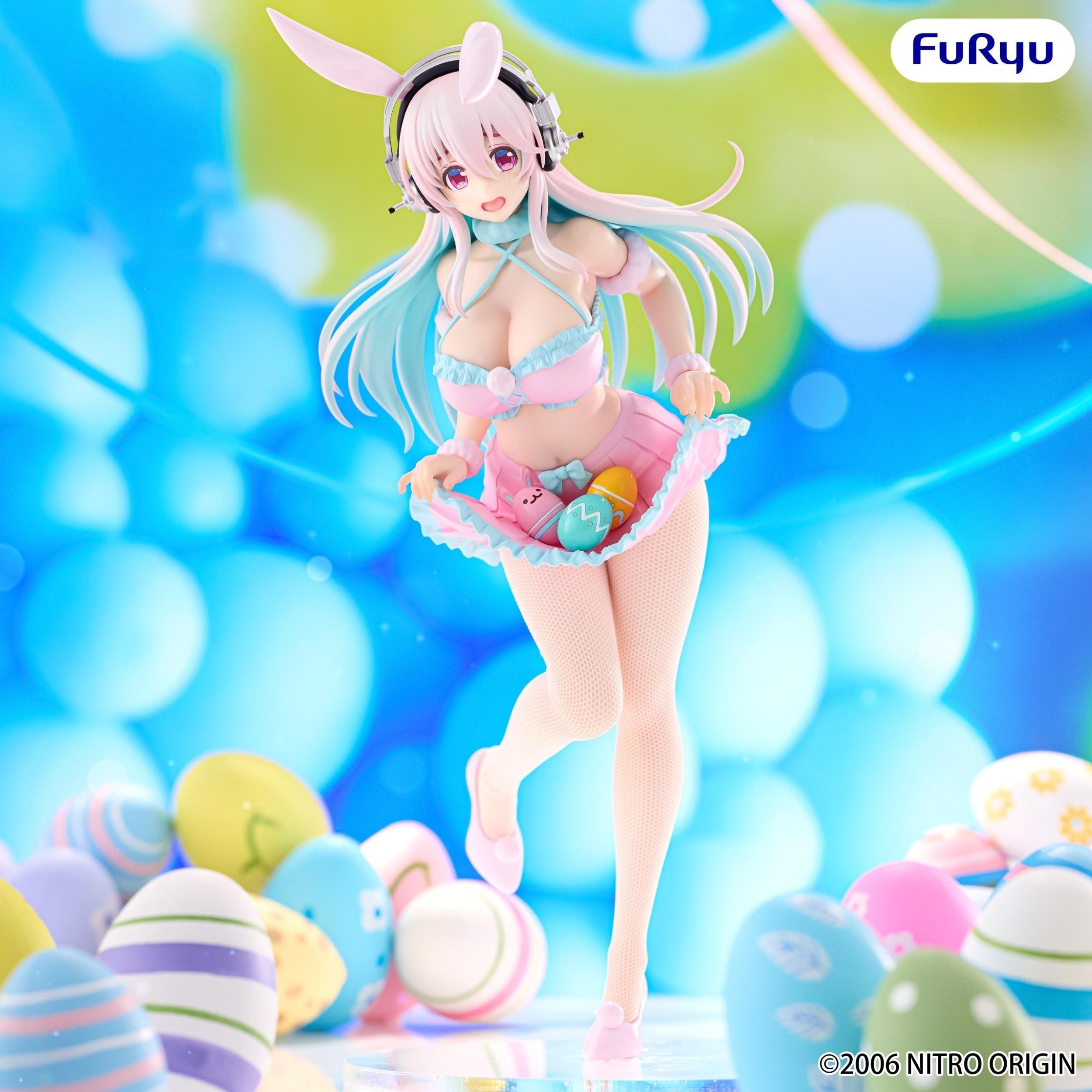 SUPER SONICO BiCute Bunnies フィギュア 5点 BiCute Bunnies Figure Super Sonico: Pastel Easter Ver. - Tokyo