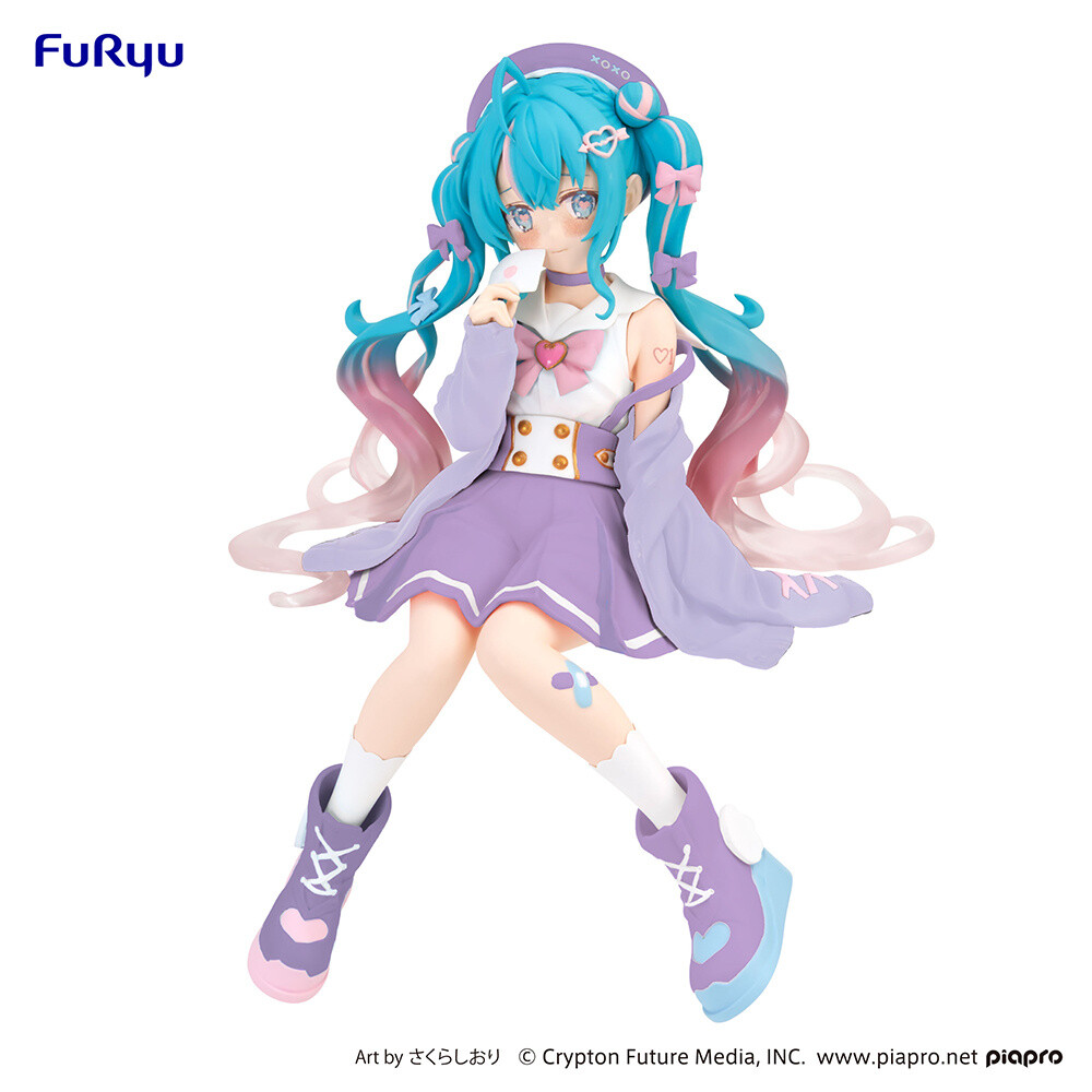 Hatsune Miku: Love Sailor Purple Color Ver. Noodle Stopper Figure ...