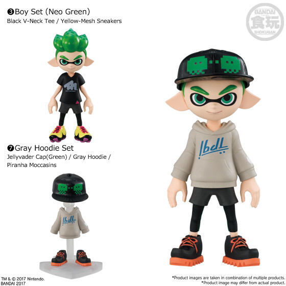 [Splatoon] 2 Gear Collection Vol. 1: Bandai - Tokyo Otaku Mode (TOM)