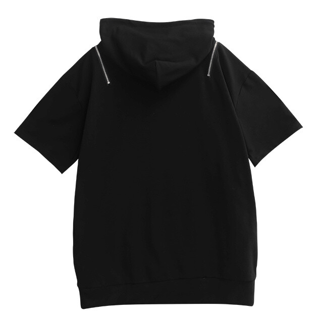 Listen Flavor safety pin bear hoodie