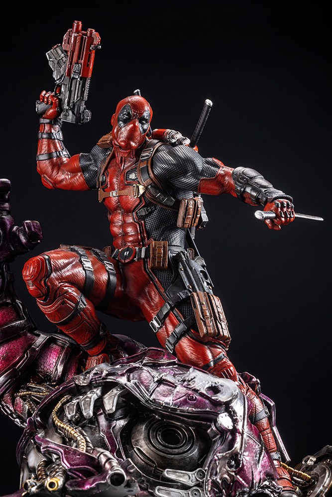 Kotobukiya Marvel Cable Fine Art Statue — 1/6 Scale Cold Cast Resin, Signature Series By Kucharek Brothers, Limited Edition