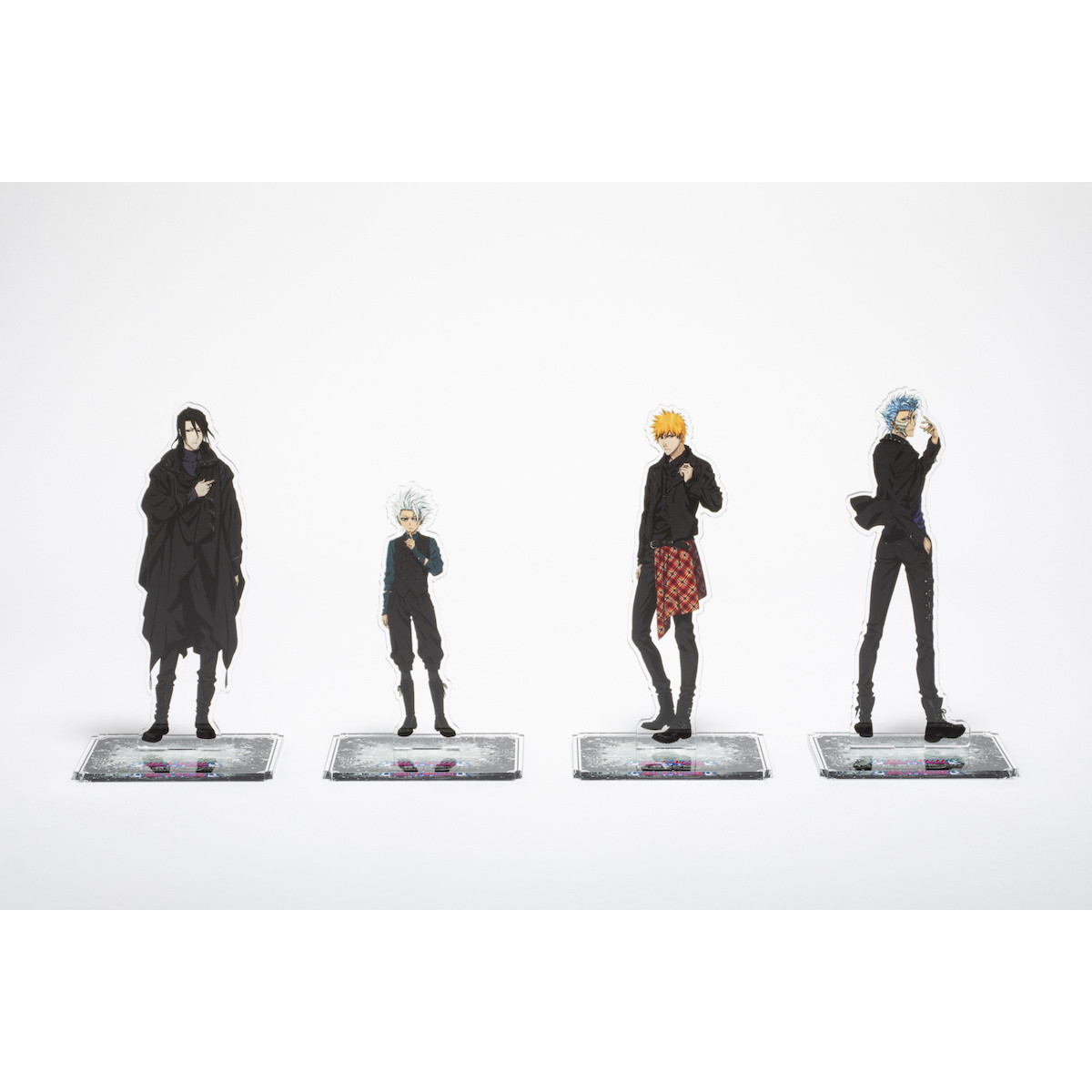 Bleach Black & Rock Acrylic Stand Figure Collection