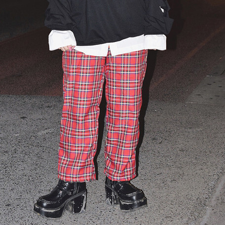 ACDC RAG Tartan Checkered Pajama Pants: ACDC RAG - Tokyo Otaku Mode (TOM)