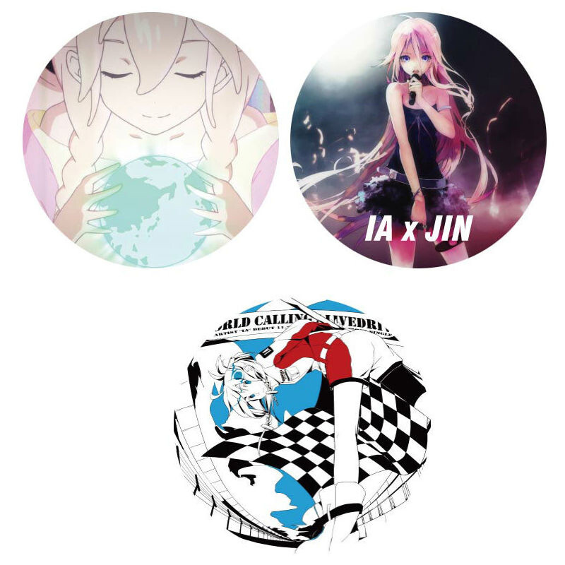 IA x Jin Tin Badge Set Tokyo Otaku Mode (TOM)