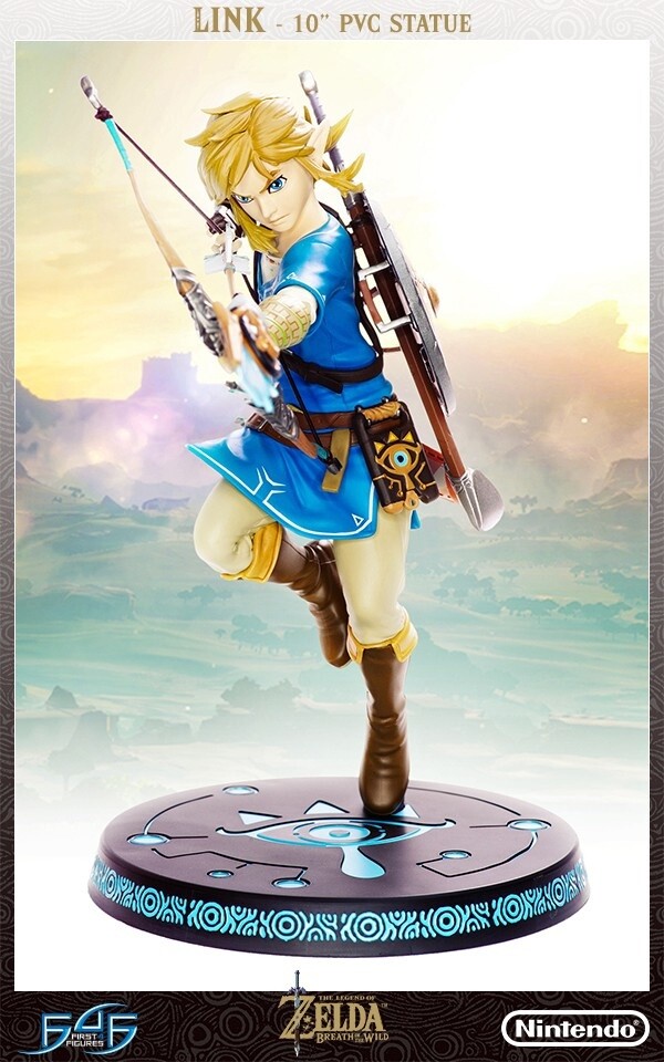 zelda link statue