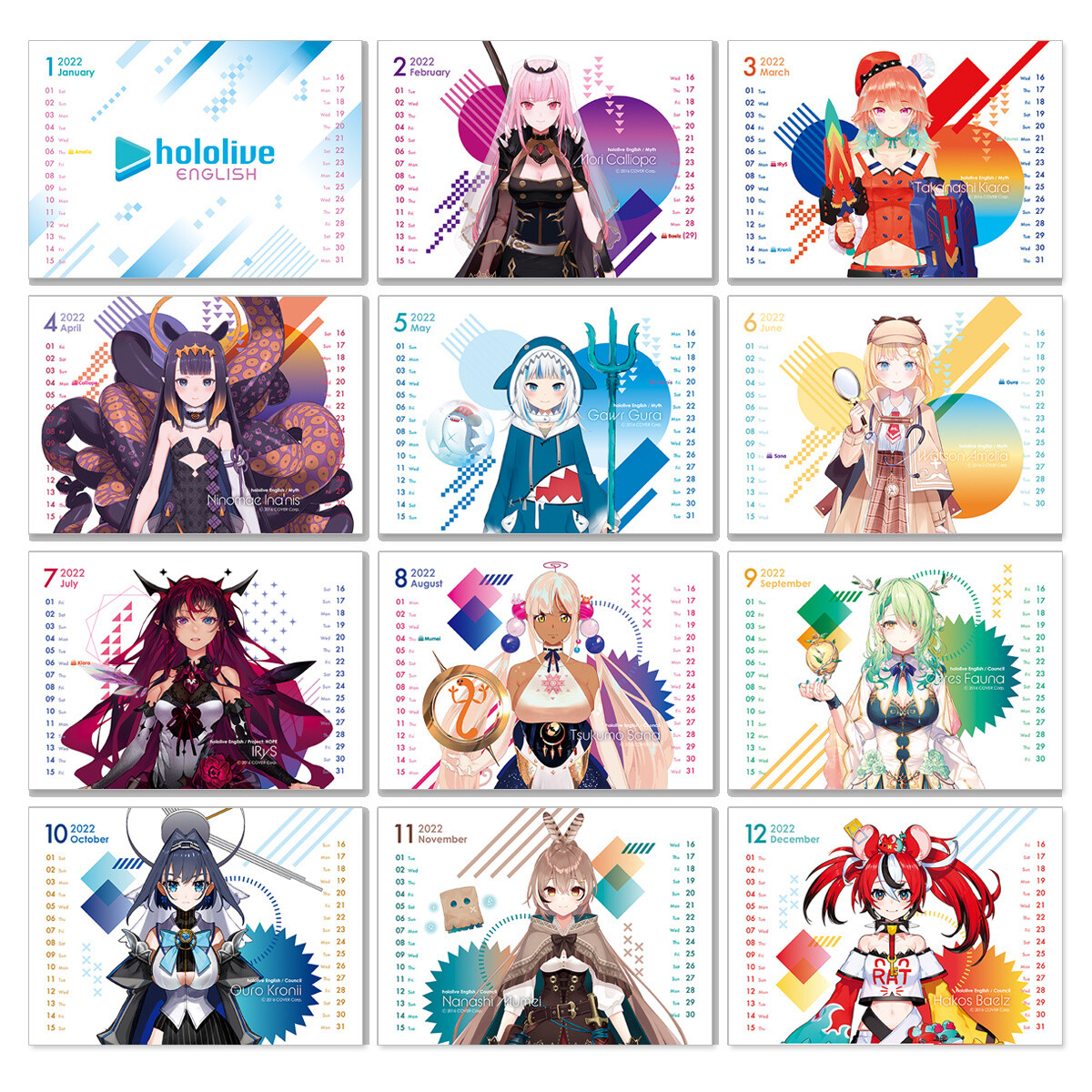 Hololive Fan Wiki:Calendar/June 2022 - Hololive Fan Wiki