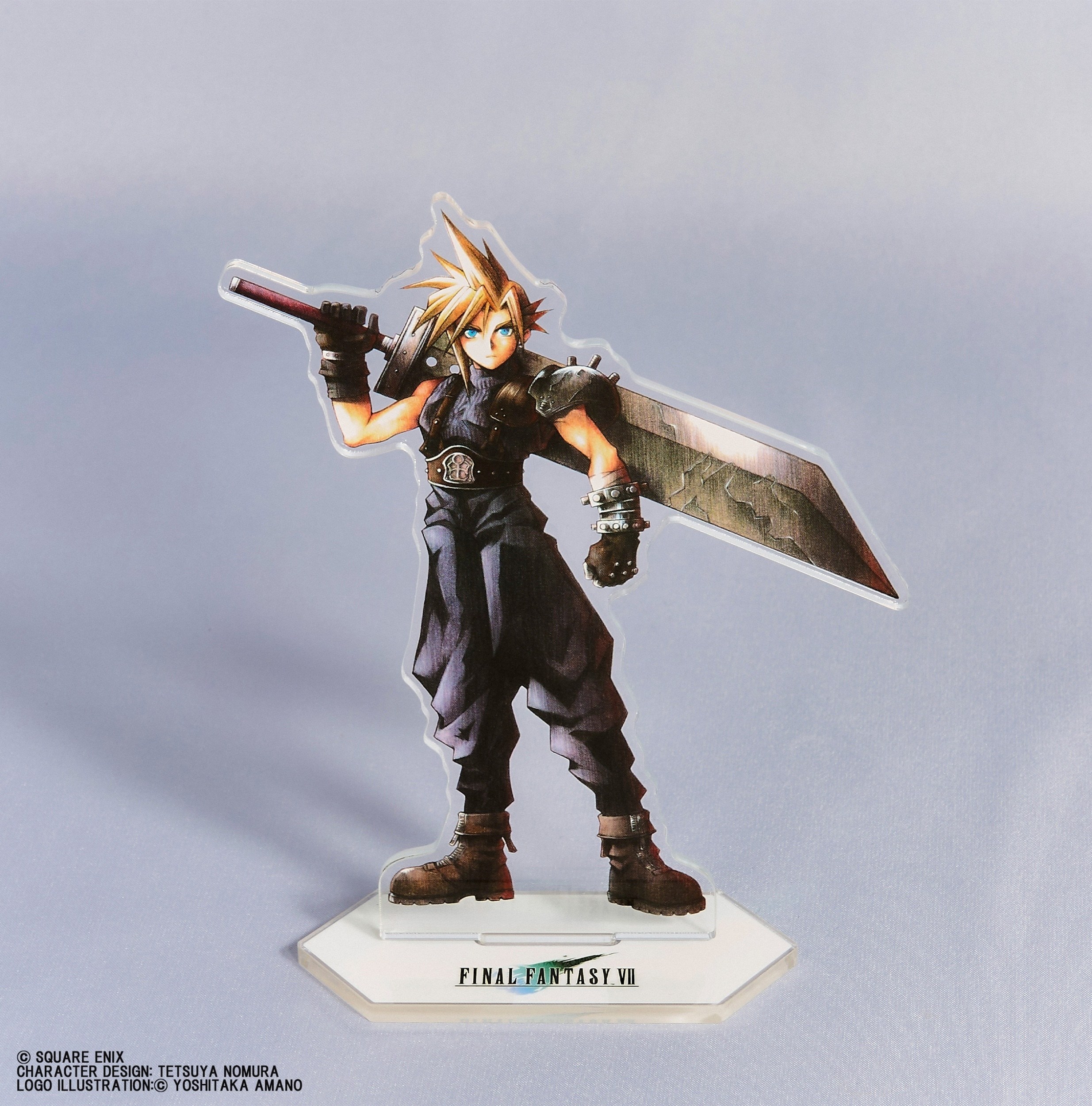 ファイナルファンタジーVII7 回転アクリルスタンド クラウド上海カフェ Final Fantasy VII Character Acrylic Stand Cloud Strife: SQUARE