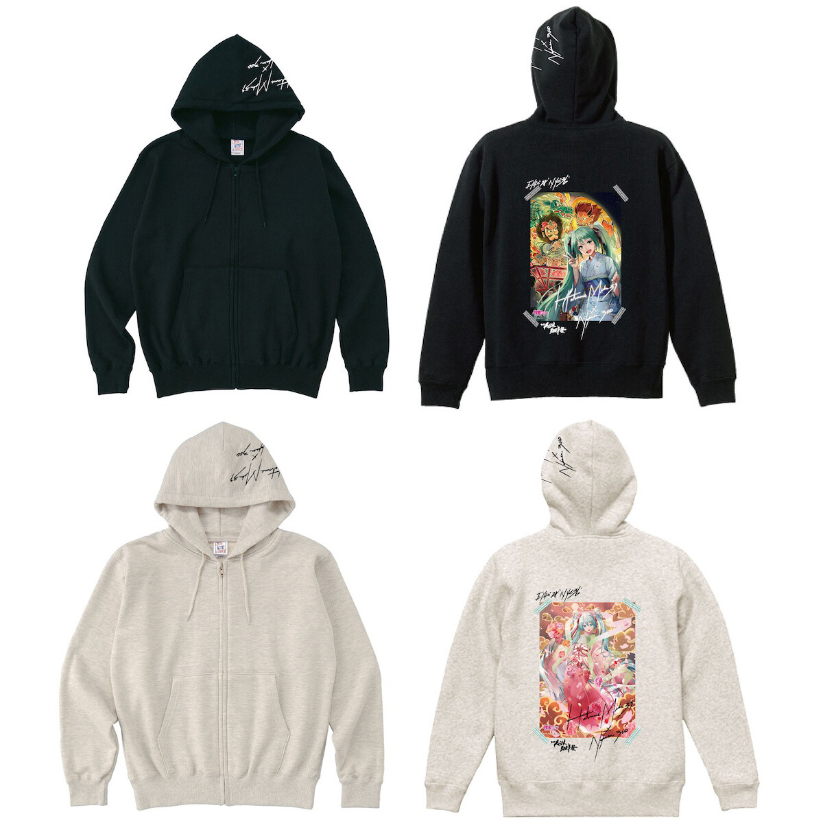 Hirosaki Neputa 300th Anniversary Festival x Hatsune Miku Zip-Up