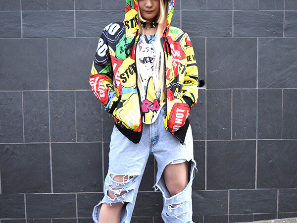 ACDC RAG Stop Zip-Up Regular Fit Hoodie - Tokyo Otaku Mode (TOM)