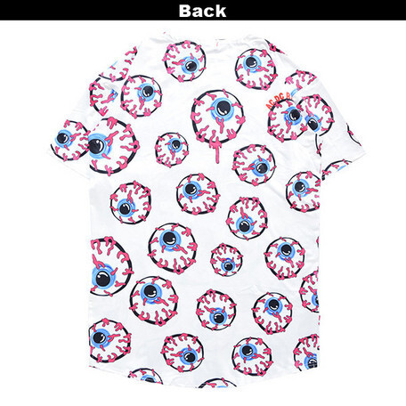 ACDC RAG Eyeball White T-Shirt Dress: ACDC RAG - Tokyo Otaku Mode (TOM)