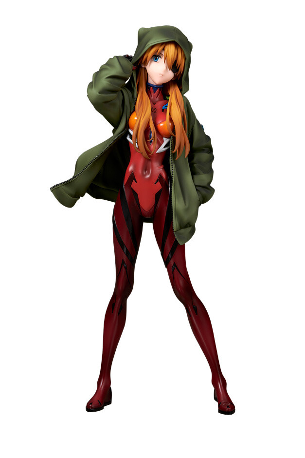 SU ORDINAZIONE Evangelion: 3.0 + 1.0 Thrice Upon a Time FNEX Statue 1/6 Asuka Shikinami Langley Winter Ver. 20 cm *PREZZO SPECIALE* ESAURITO main image 0