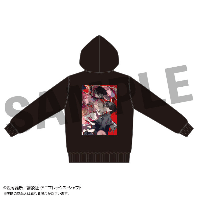 Monogatari Series x Kei Mochizuki Hoodie Koyomi Araragi