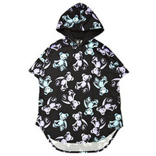 ACDC RAG Teddy Bear Short Sleeve Hoodie - Tokyo Otaku Mode (TOM)