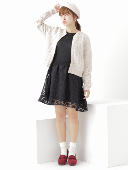 earth music&ecology Heart Pattern Dress: earth music&ecology - Tokyo ...