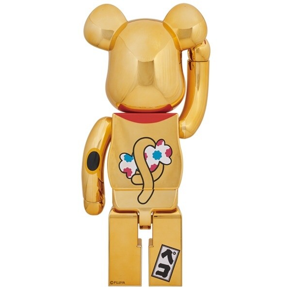 BE@RBRICK Gold-Plated Manekineko Peko 1000%: MEDICOM TOY - Tokyo Otaku ...