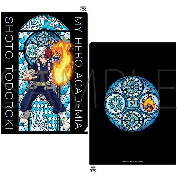 My Hero Academia Stained Glass Style Clear File - Tokyo Otaku Mode (TOM)