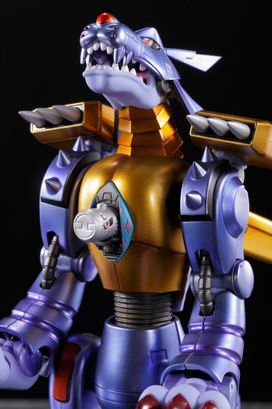 metal garurumon model