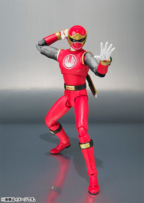 S.H.Figuarts Power Rangers Ninja Storm Red Wind Ranger: Bandai - Tokyo ...