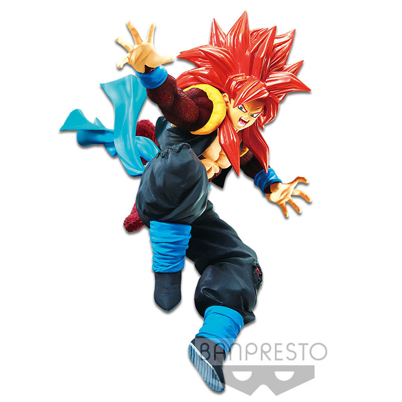 25cm Anime Dragon Ball Figure SUPER DRAGONBALL HEROES 4th MISSION Super  Saiyan Gogeta Figurine PVC Collection Model Toys Gifts