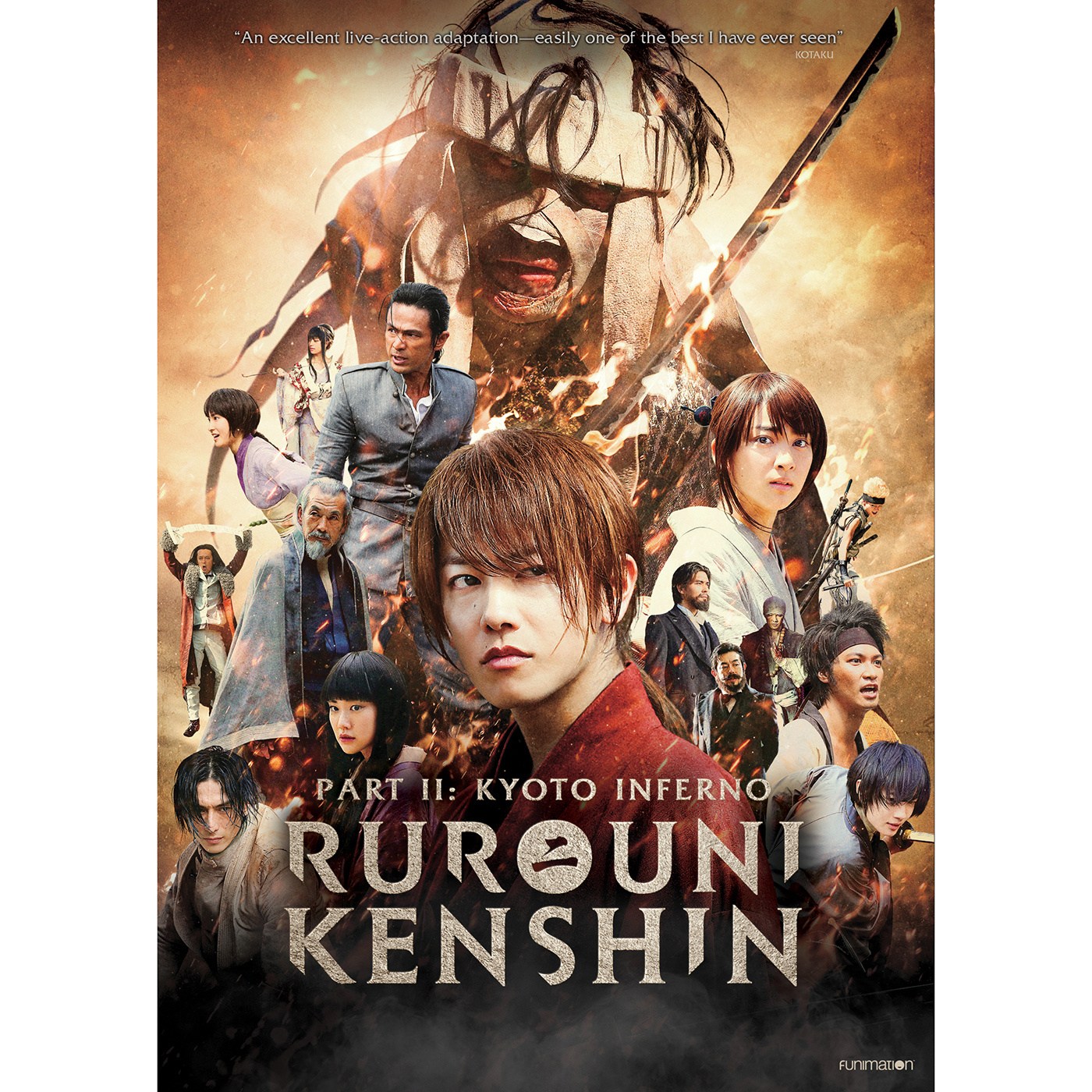 Rurouni Kenshin Part II Kyoto Inferno DVD Tokyo Otaku Mode TOM 