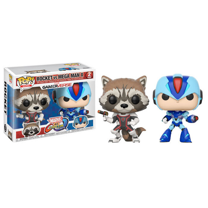 Pop! Games: Marvel vs. Capcom: Infinite - Rocket vs Mega Man X