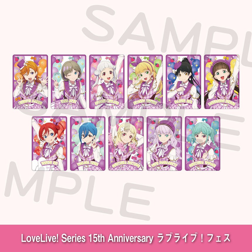 Love Live! Series 15th Anniversary Love Live! Fest Random Foil