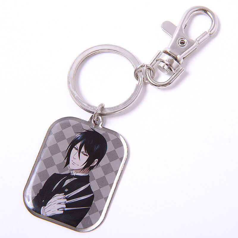 Black Butler 2 Sebastian Metal Keychain - Tokyo Otaku Mode (TOM)