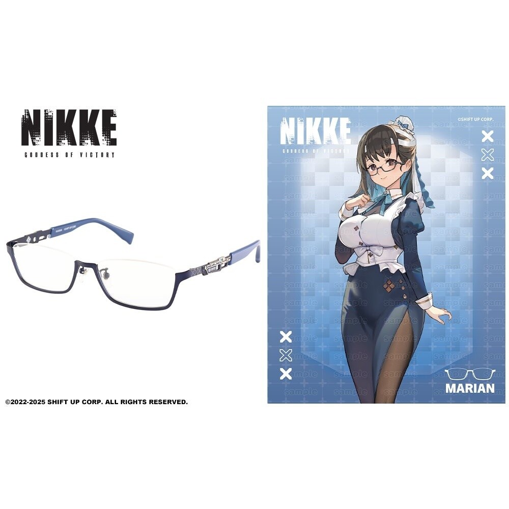 【値下】NIKKE: Goddess of Victory マトリョーシカ Goddess of Victory: Nikke Collaboration Glasses Marian Model