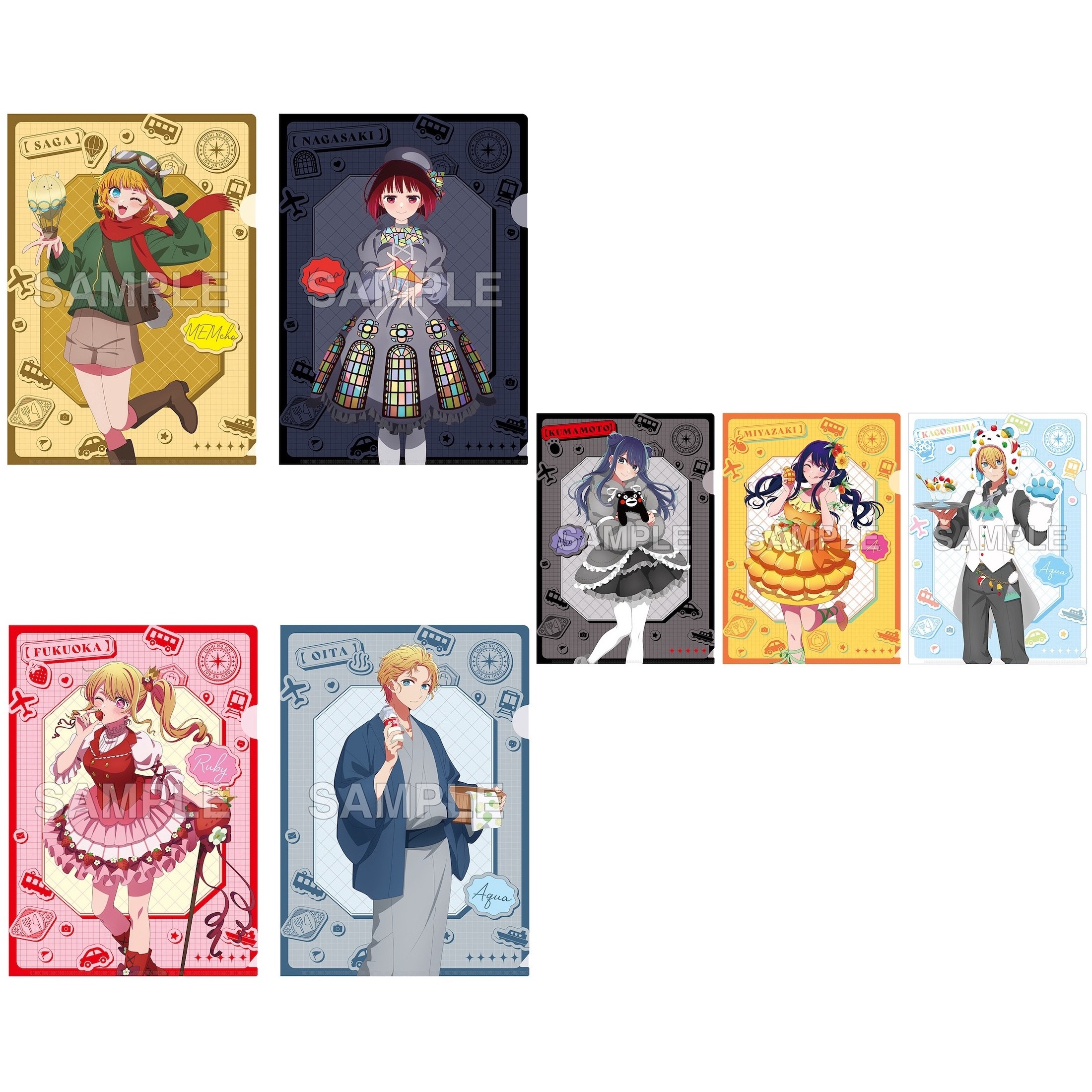 Oshi no Ko [47 Todofuken no Ko] Clear File Set - Tokyo Otaku Mode