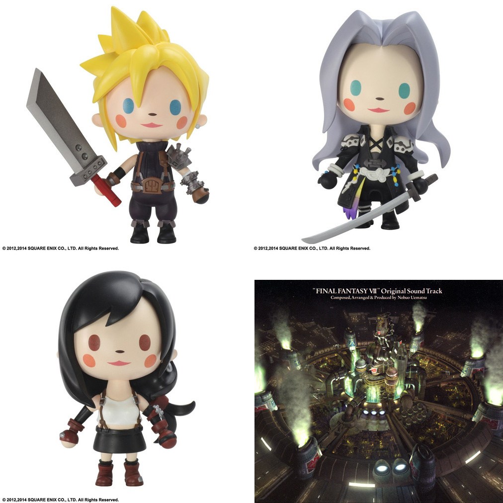 Target Ff7 Toy Final Fantasy 7 Figures & Music Set - Tokyo Otaku Mode (TOM)