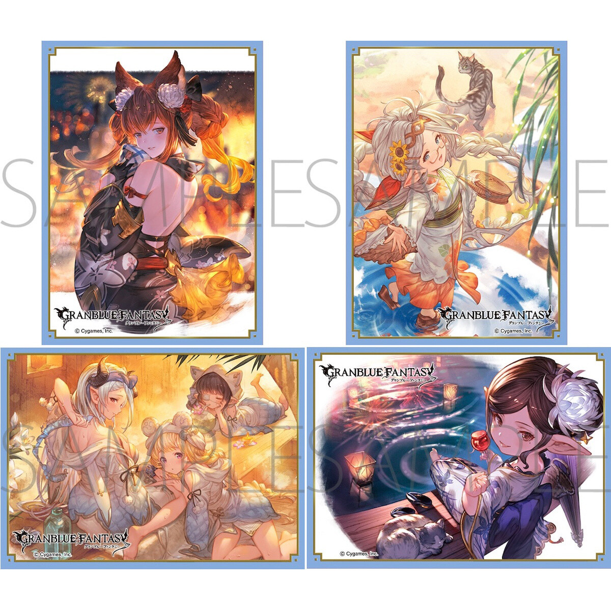 Character Sleeve Collection Matte Series Vol 34 Granblue Fantasy Tokyo Otaku Mode Tom