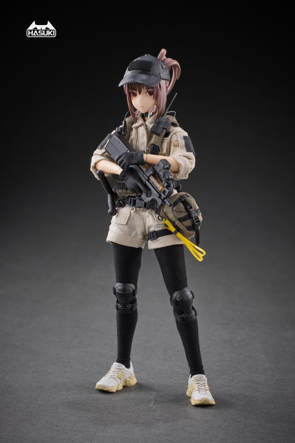 Pocket Art Series PA006 Security Hiyo Reizei 1/12 Scale Action Figure ...