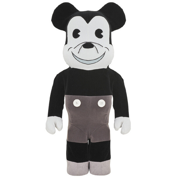 MEDICOM TOY -  BE@RBRICK MICKEY MOUSE 1000％400% 100% MEDICOM TOY x Disney Mickey Mouse BE@RBRICK 