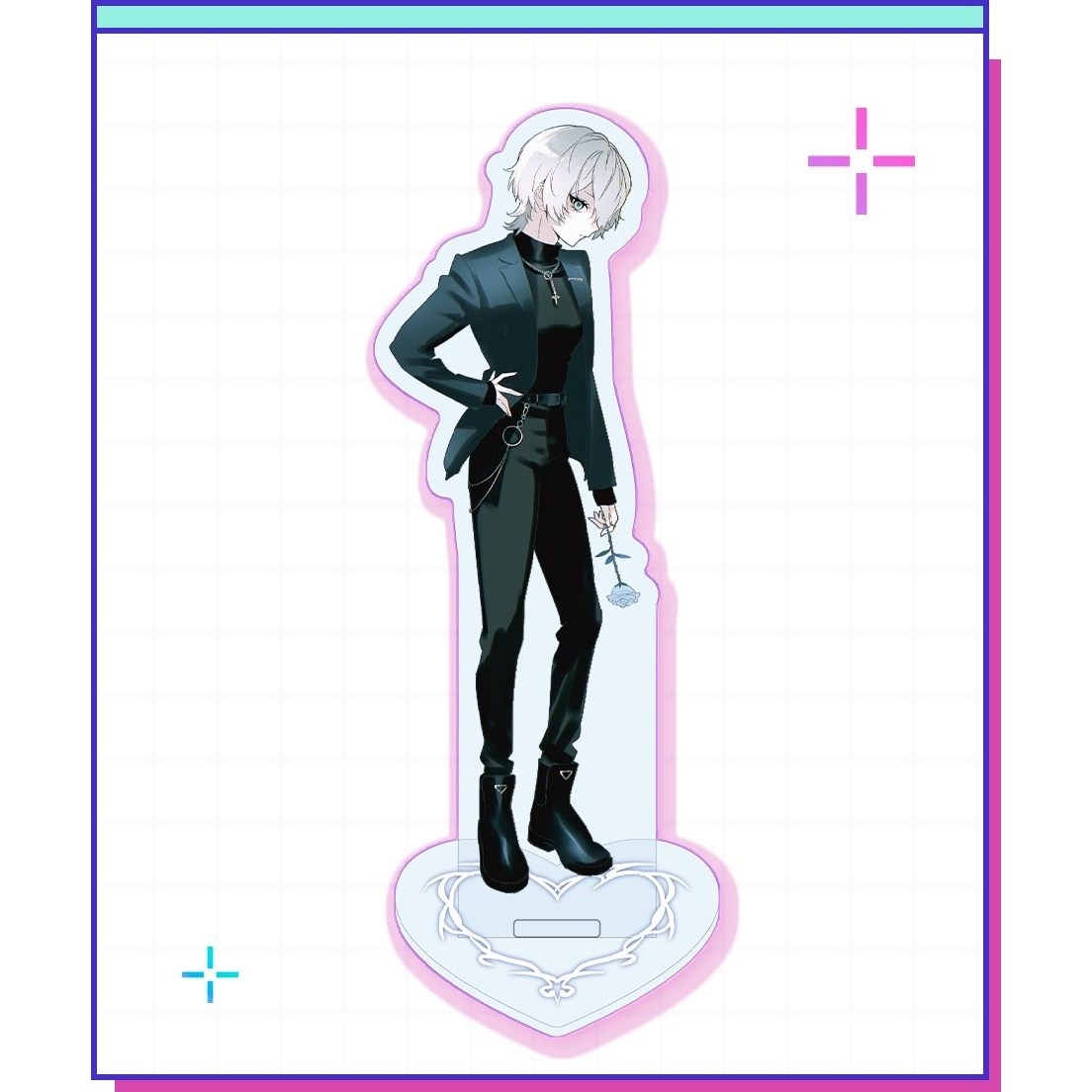 Needy Streamer Overload OMGkawaiiAngel Mystery Rose Acrylic Stand