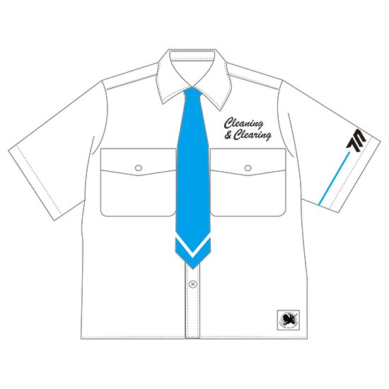 ブルーアーカイブ　C&Cモチーフ ワークシャツ Blue Archive C&C Motif Work Shirt: Good Smile Company - Tokyo