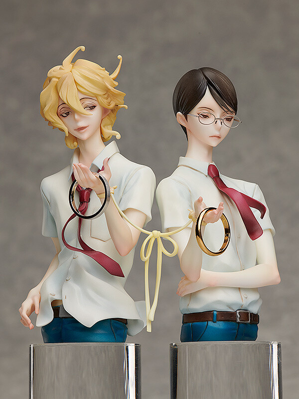 Classmates Hikaru Kasukabe & Licht Sajo Statue & Ring Style Set ...