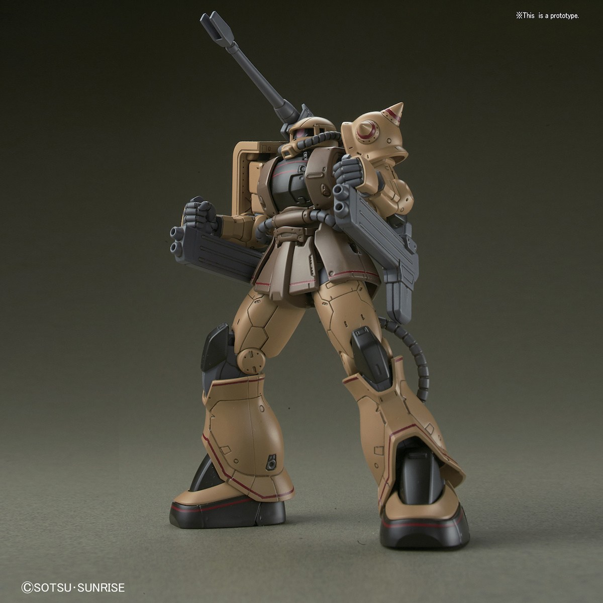 HG 1/144 Gundam: The Origin Zaku Half Cannon: Bandai - Tokyo Otaku
