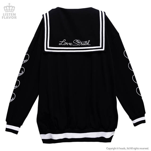 LISTEN FLAVOR Love Struck Sailor Collar Blouson: Listen Flavor - Tokyo ...