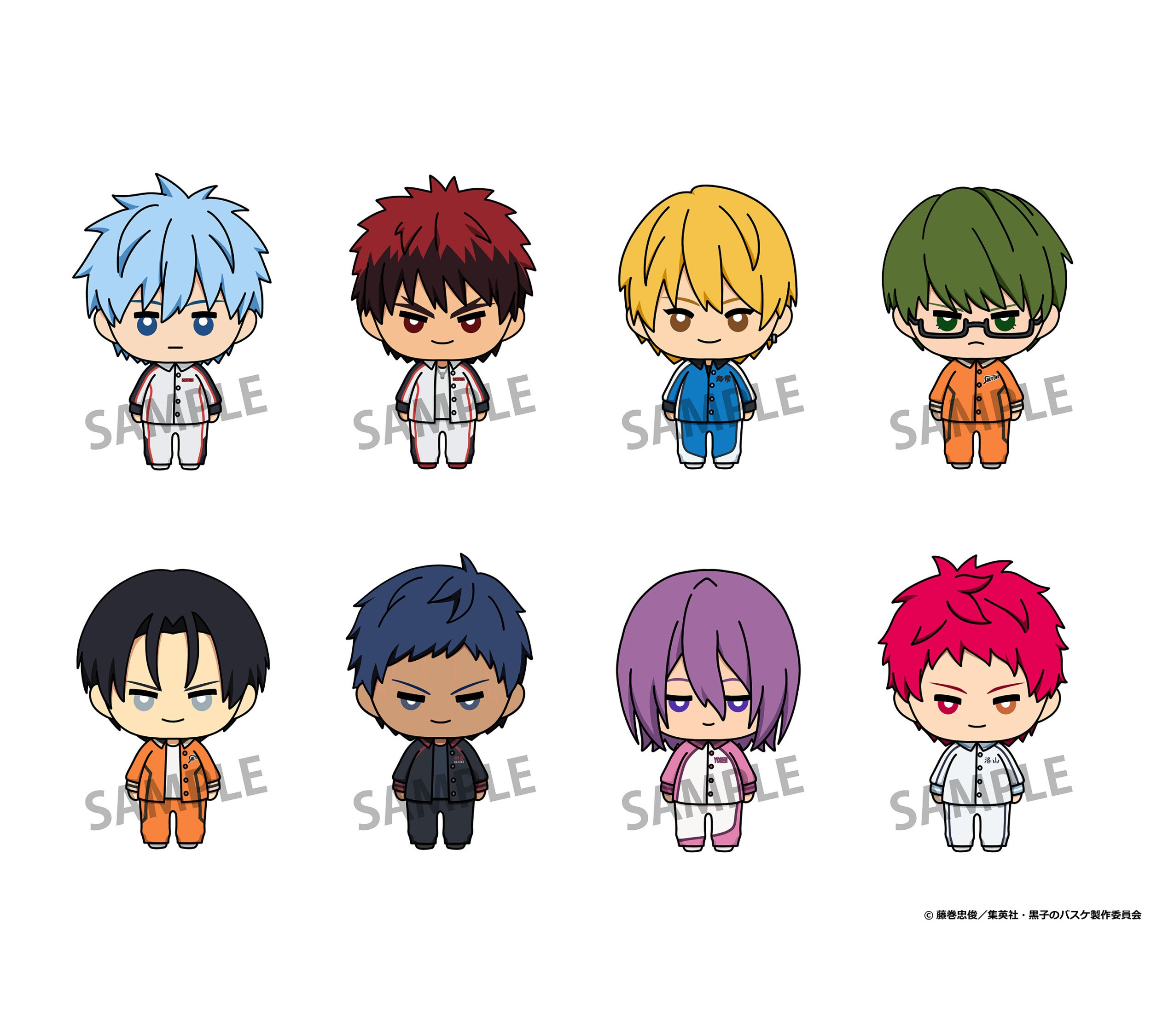 Nyokinto Kuroko's Basketball Mascot Figure Box Set: Proof 24% OFF