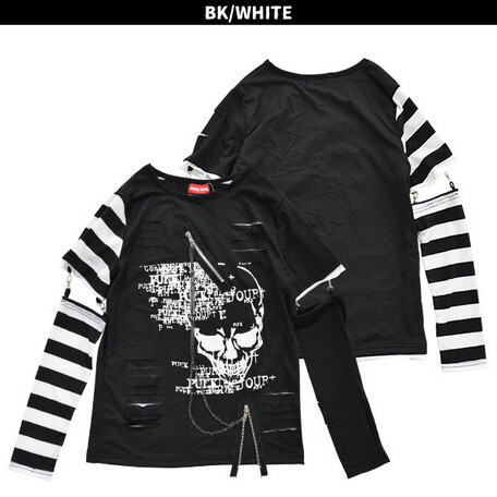 ACDC RAG Asymmetrical Long Sleeve T-Shirt - Tokyo Otaku Mode (TOM)