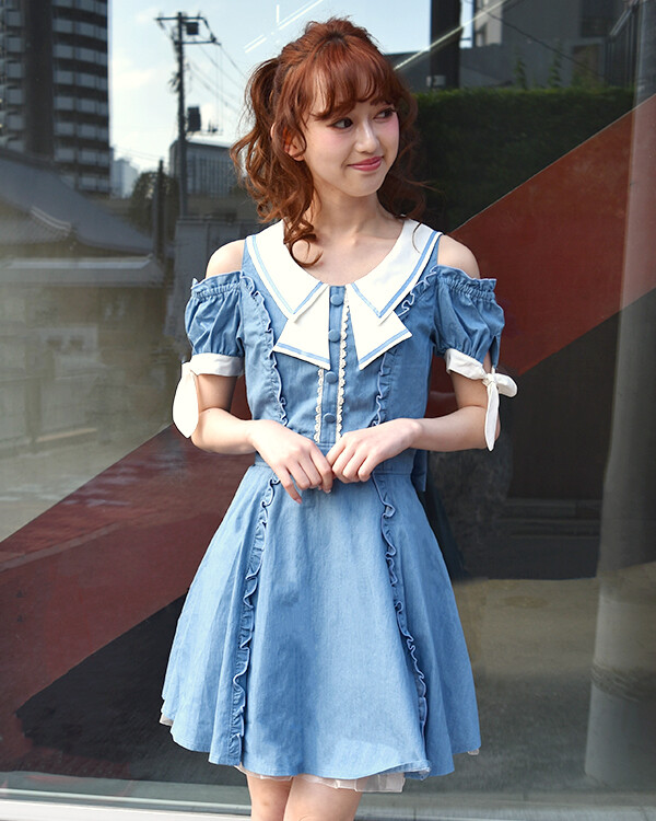 LIZ LISA Dungaree Dress