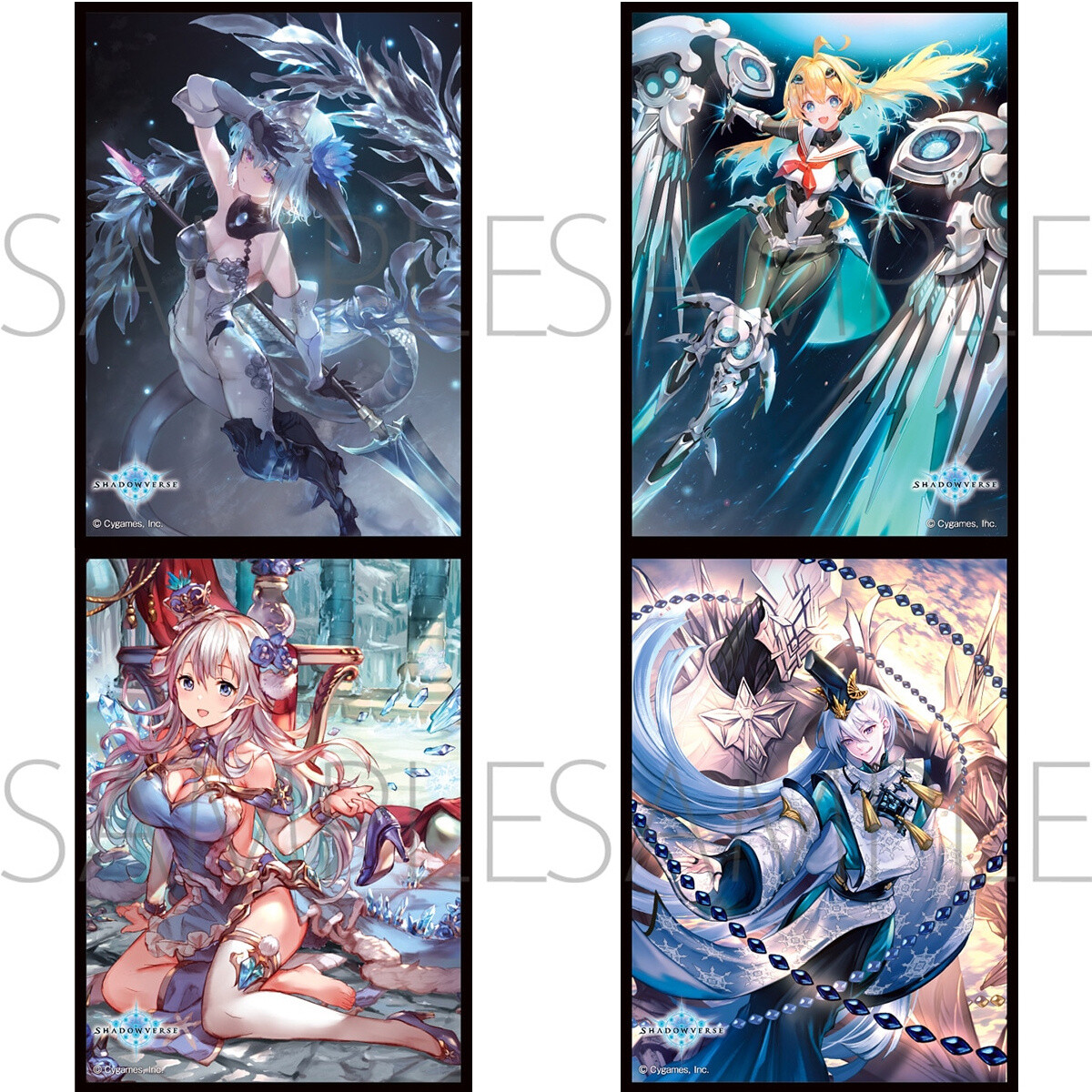 AmiAmi [Character & Hobby Shop]  Chara Clear Case TV Anime Shadowverse F ( Flame) 02/ Mikado Shirogane & Light Tenryu (Official  Illustration)(Released)