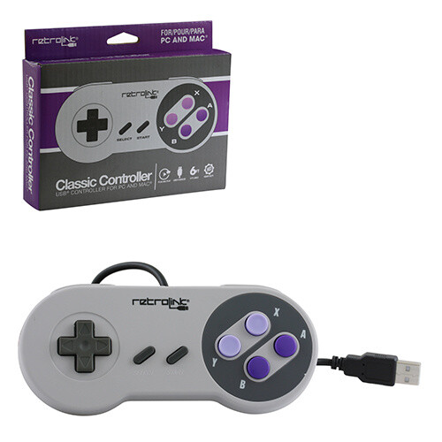 RetroLink N64 Style USB Controller for PC and Mac-Black, PC/Mac/Linux: PC:  Video Games 