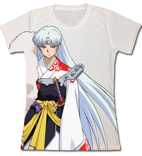 Sesshomaru good art print with fur