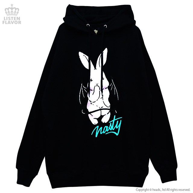 LISTEN FLAVOR Evil Bunny Hoodie - Tokyo Otaku Mode (TOM)